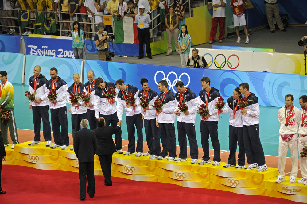 Team USA receives gold medals