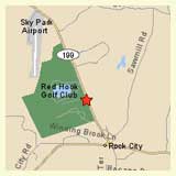 Map of Red Hook Golf Club
