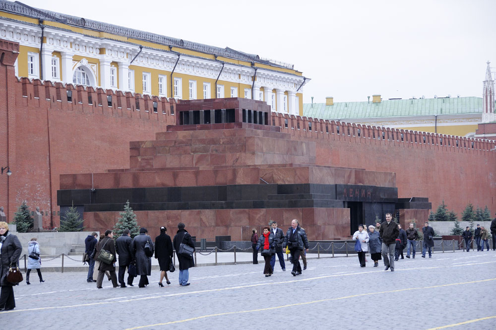 Lenin's Mausoleum in Red Square