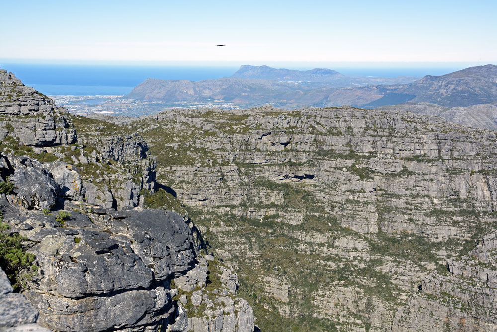 Looking south, Cape of Good Hope in the distance