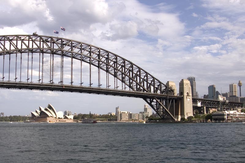 Sydney Harbor Bridge and Opera House