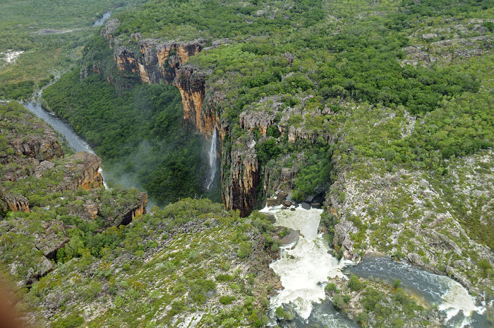 Canyon into which Jim Jim Falls descends