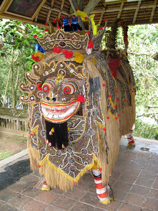 At Royal temple of Pura Taman Ayun in Mengwi