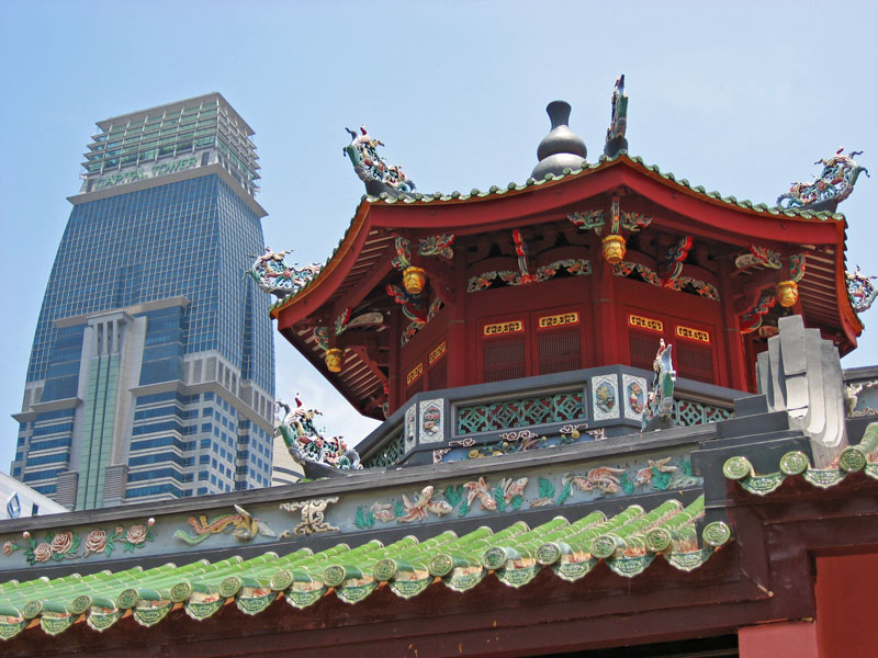 Thian Hock Keng Temple in Chinatown