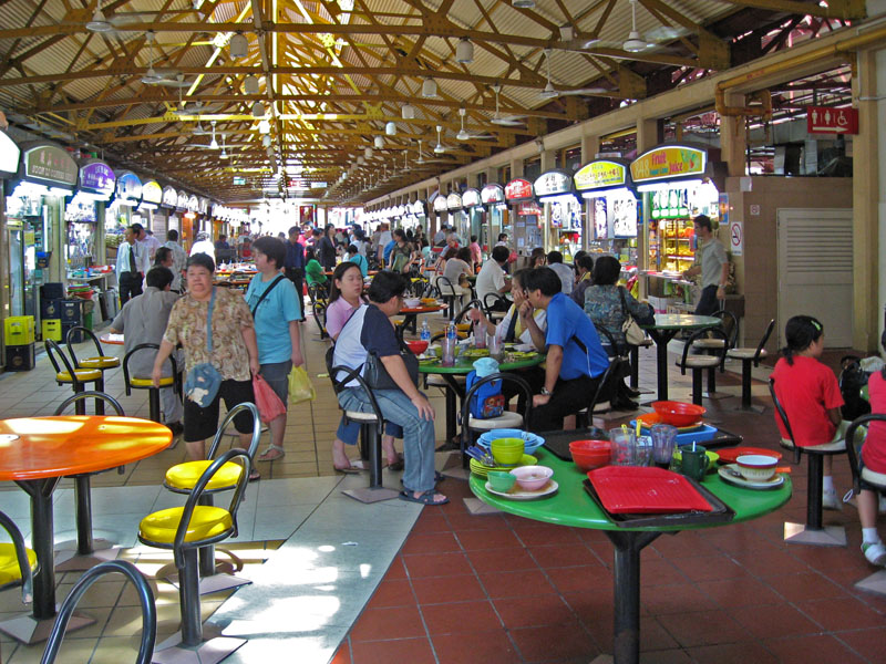 Maxwell Food Centre, food hawkers