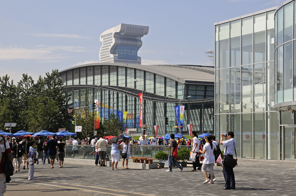 National Indoor Stadium, Olympic Green, gymnastics venue