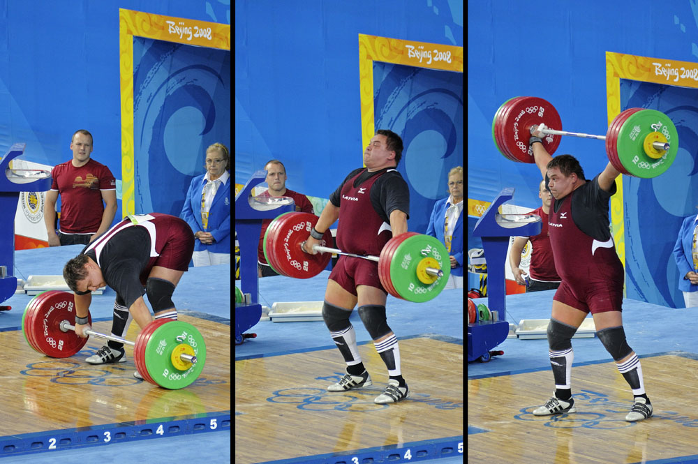 Superheavyweight weightlifting