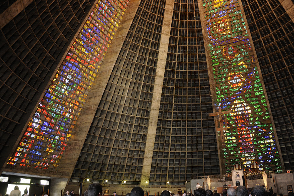 Metropolitan Cathedral in Rio de Janeiro
