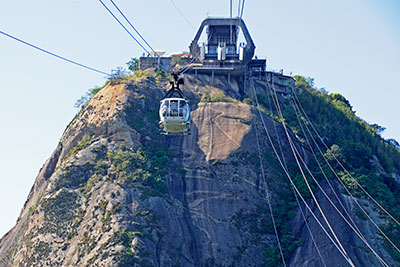 Arial Tramway on Sugarloaf