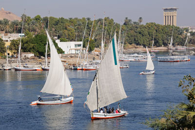 Falukas on the Nile