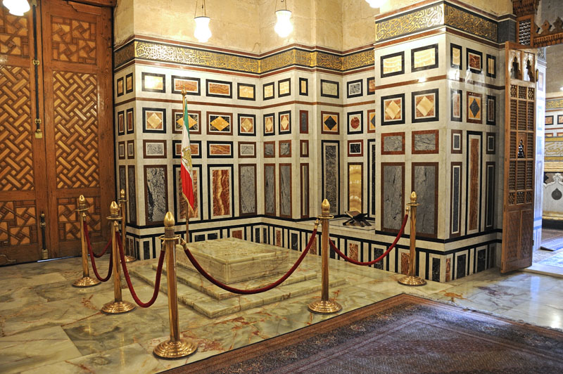 Burial place of Shah of Iran inside mosque
