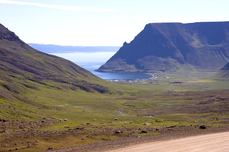 Scenery around Ísafjördur