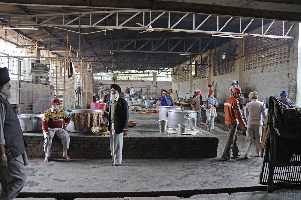 Sikh Temple's kitchen