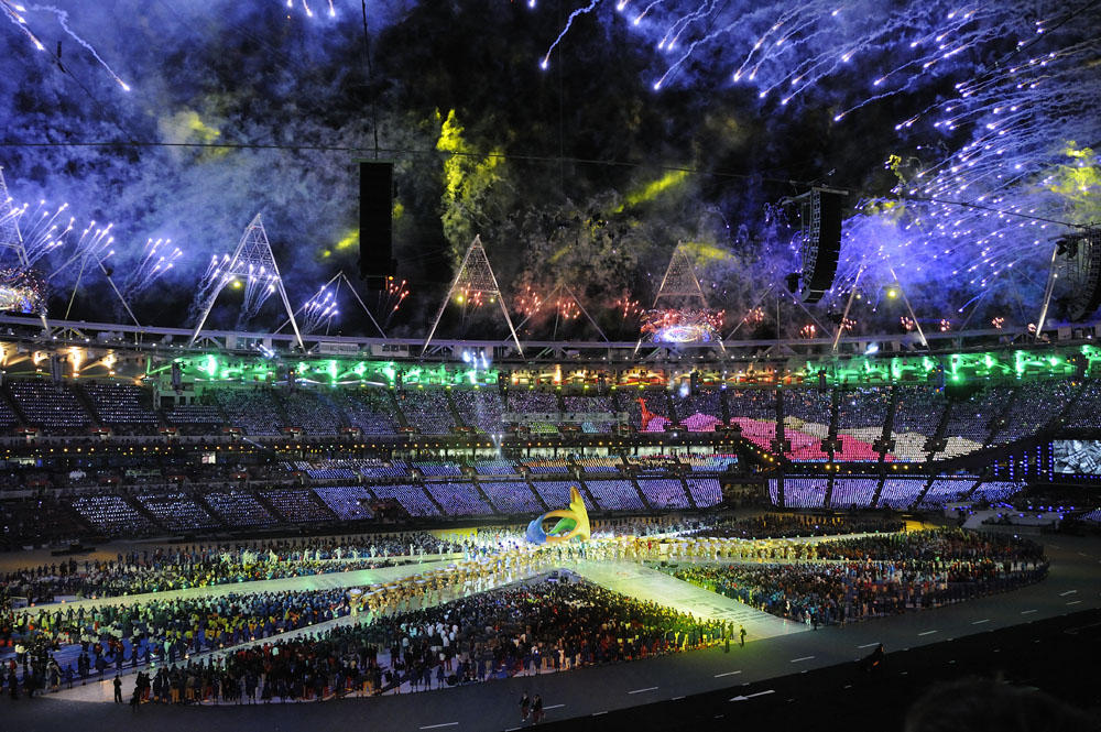 Entertainment segment presented by Rio de Janeiro