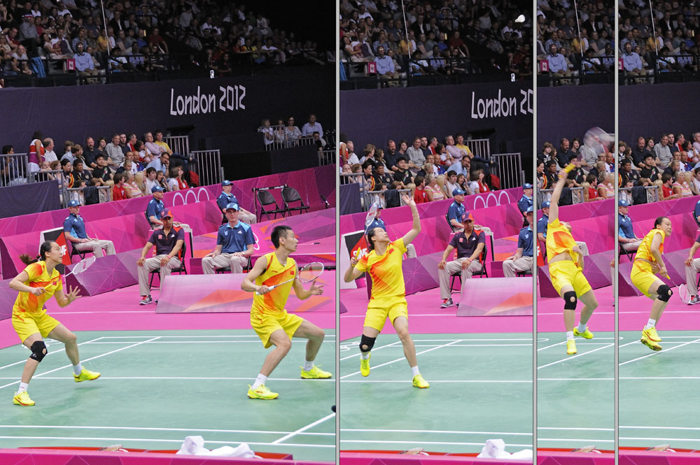 Mixed Doubles Badminton