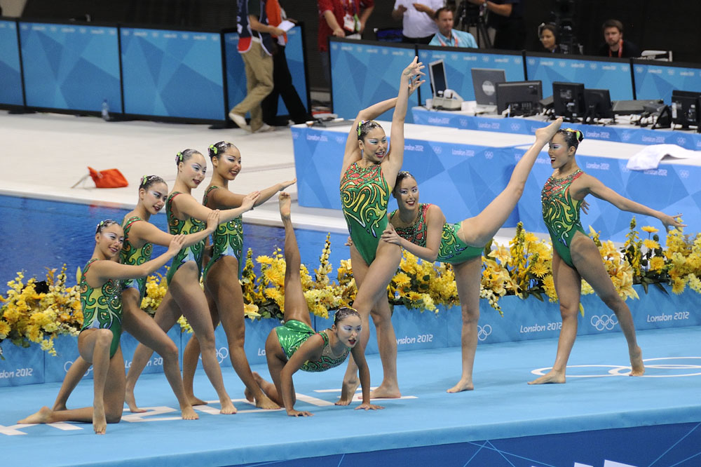 Japanese Synchronized Swimming Team
