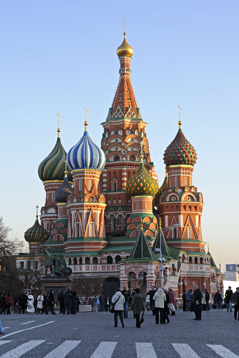 St. Basil's Cathedral at Sunset