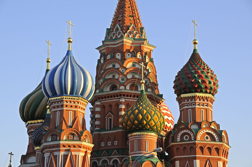 St. Basil's Cathedral at Sunset