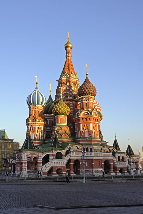 St. Basil's Cathedral at Sunset