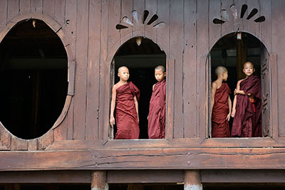 Scenes around Inle Lake
