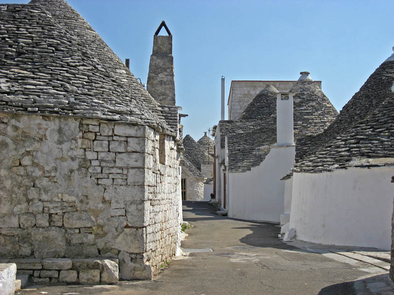 Trulli houses in Alberobello