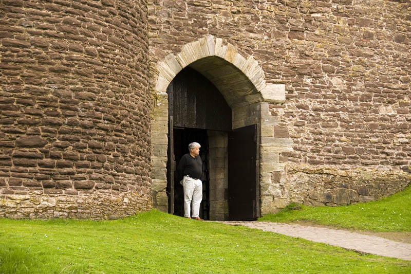 A man and his castle