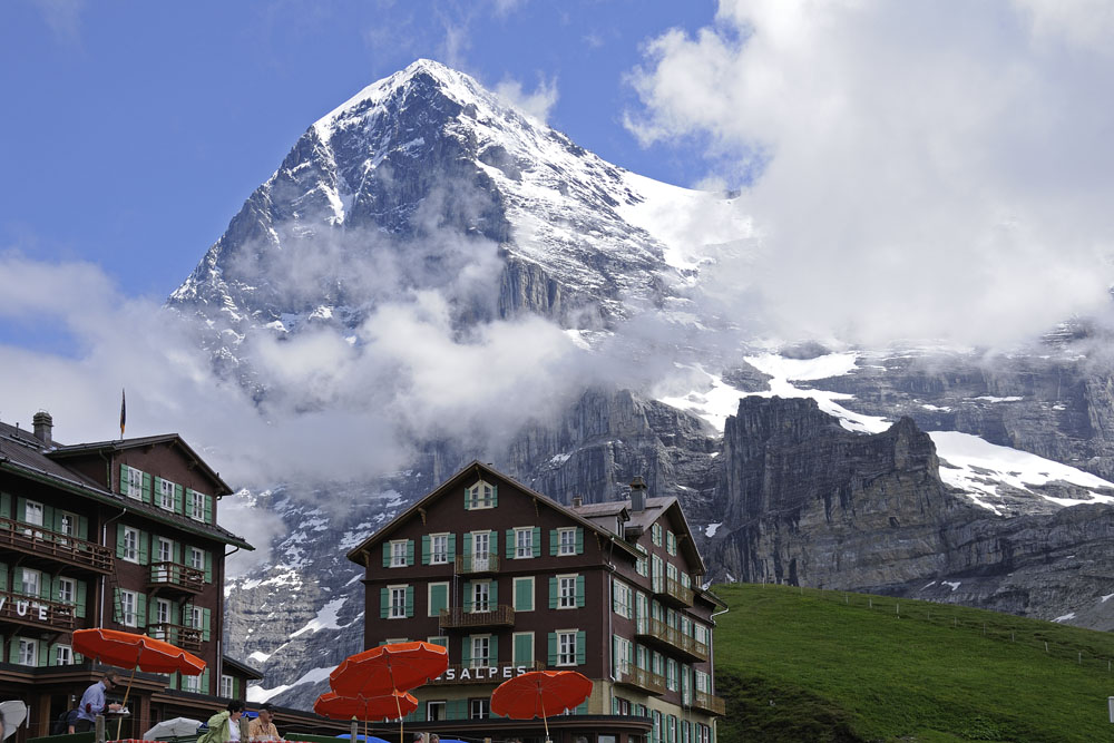 The Eiger from Klein Scheidegg