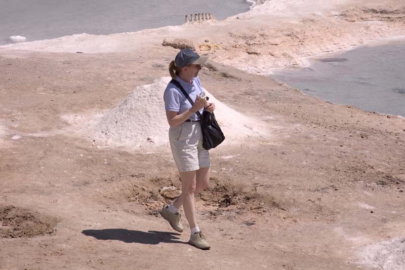 Tunisia 2005 - Chott El Jerid salt lake