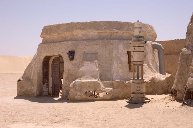 Tunisia 2005 - Star Wars Episode 1 movie set in the Sahara