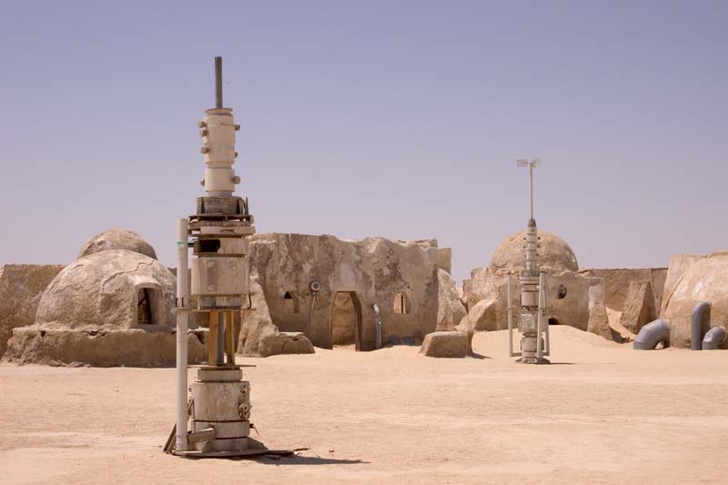 Tunisia 2005 - Star Wars Episode 1 movie set in the Sahara