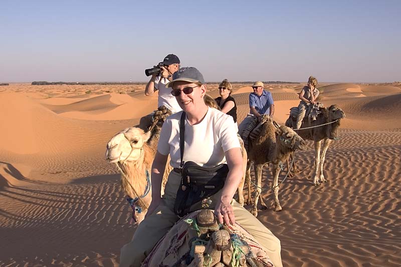 Tunisia 2005 - Sahara Desert, camel ride