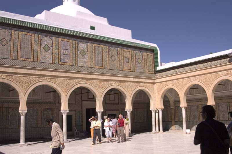 Tunisia 2005 - Kairouan, Sidi Sahbi Zaouia (Barber's Mosque)