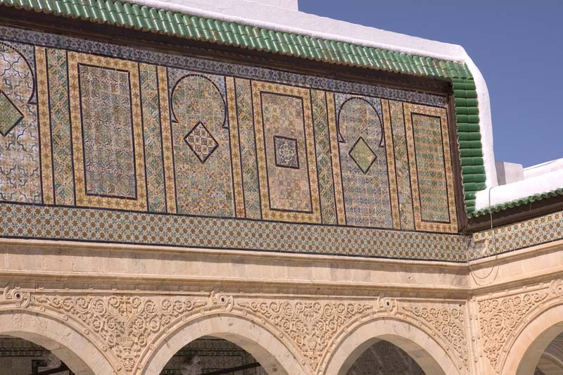 Tunisia 2005 - Kairouan, Sidi Sahbi Zaouia (Barber's Mosque)