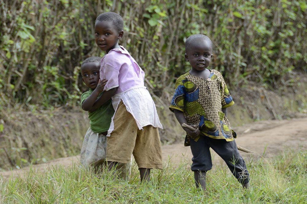 The children are beautiful